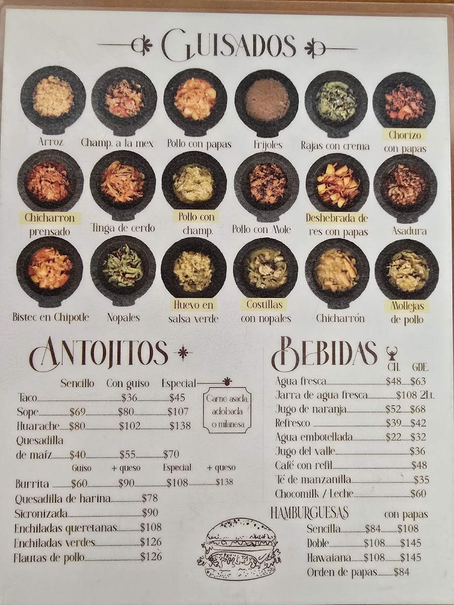 Comal antojitos mexicanos Menu - Image 2