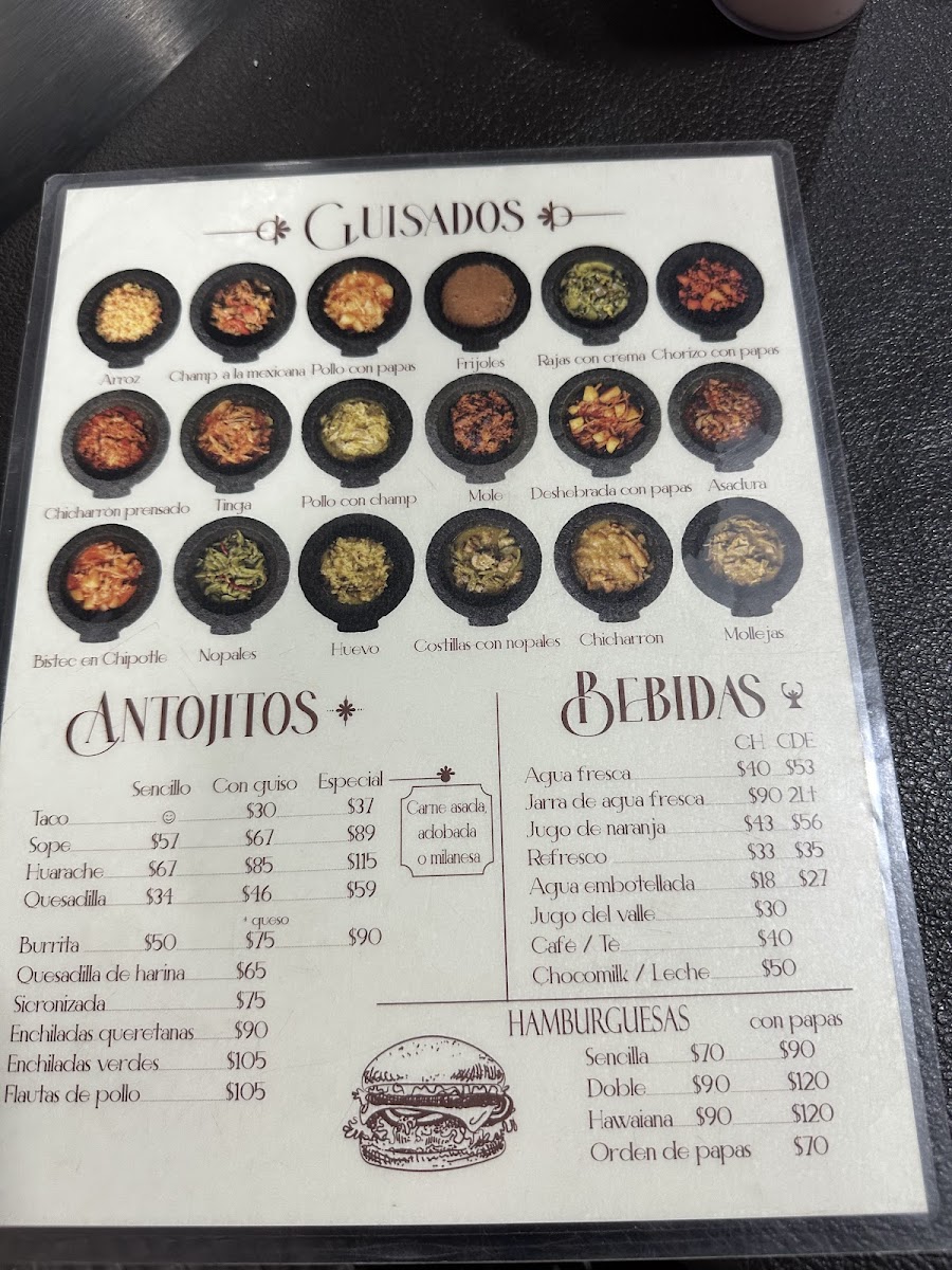 Comal antojitos mexicanos Menu - Image 3