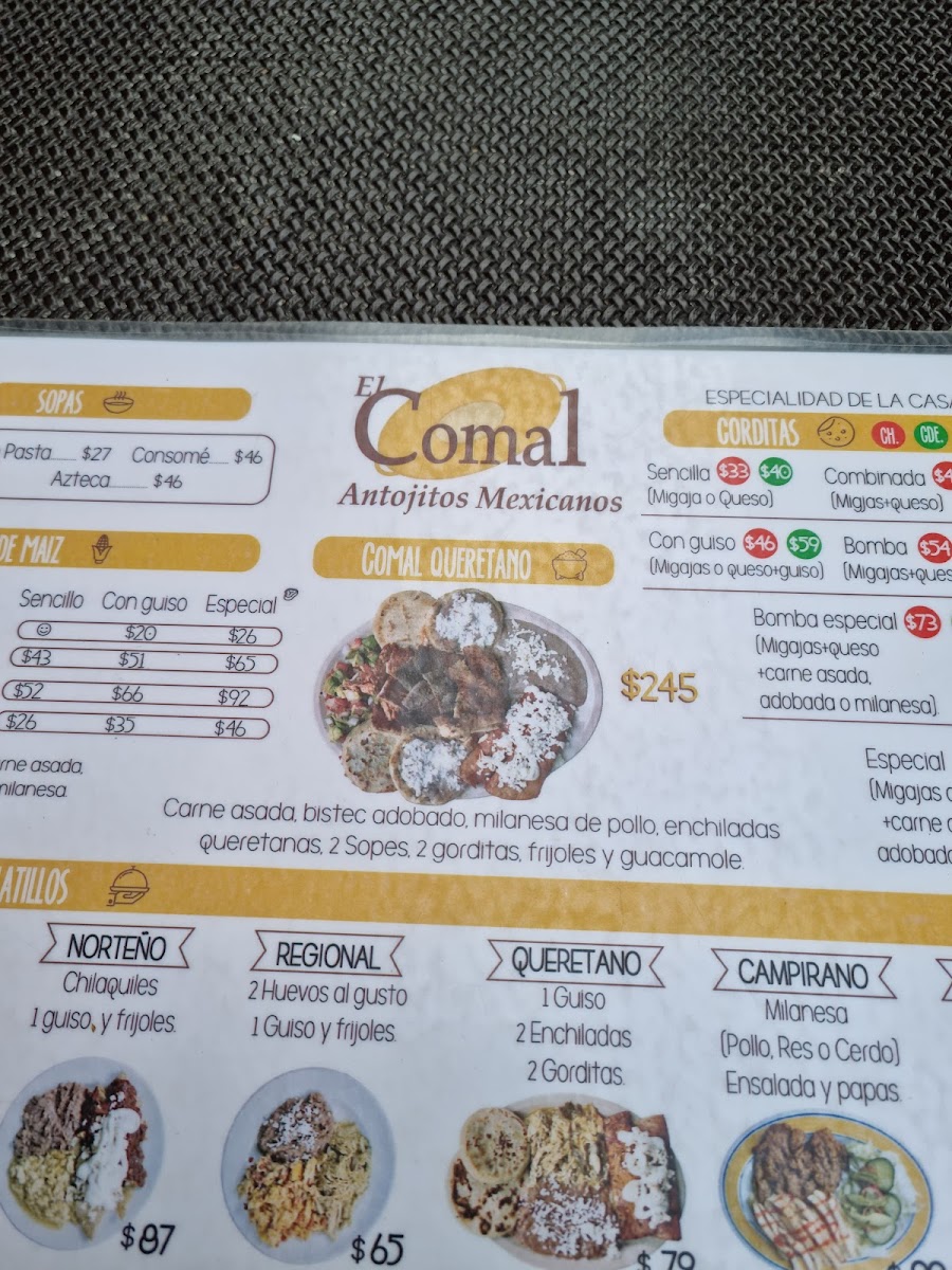 Comal antojitos mexicanos Menu - Image 6